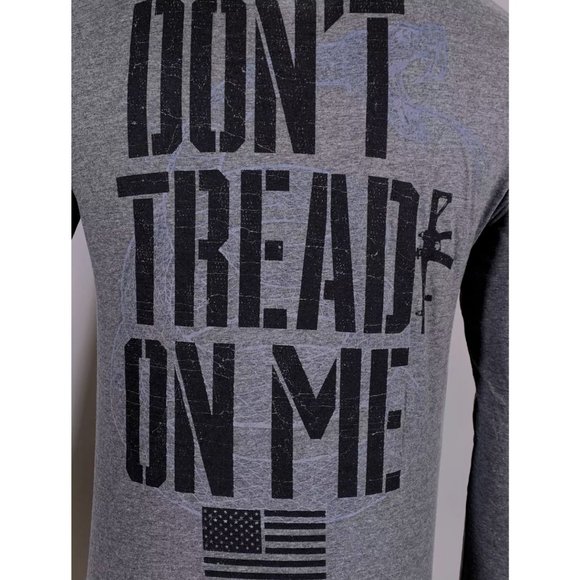 HOWITZER Clothing Men's T-Shirt L/S NEVER Tee - Picture 9 of 10